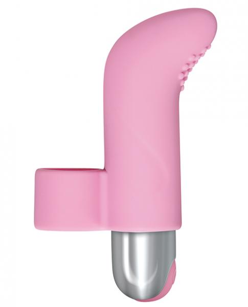 MOCHA VVS ENT LUXURY Adam & Eve Rechargeable Finger Vibe Pink